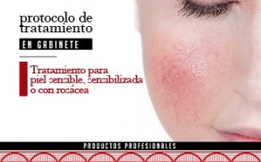 Protocolo de Tratamiento para Piel Sensible - Sensibilizada o con Rosácea - Gabinete